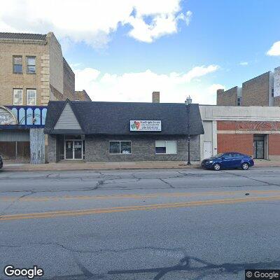 Thumbnail image of the front of a dentist office practice with the name Starbright Dental which is located in East Chicago, IN