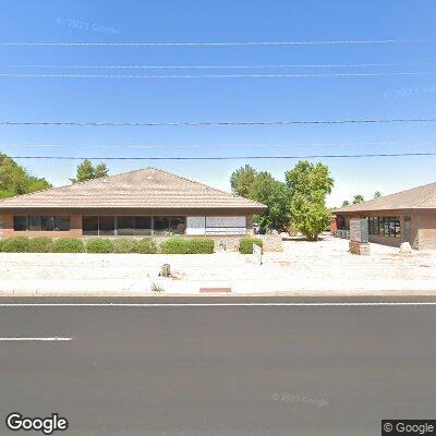 Thumbnail image of the front of a dentist office practice with the name Gilbert Road Dental Care which is located in Mesa, AZ