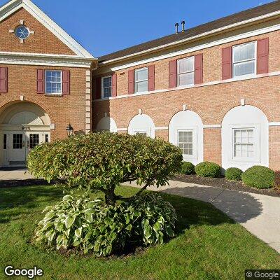 Thumbnail image of the front of a dentist office practice with the name Copeland Mill Dental which is located in Westerville, OH