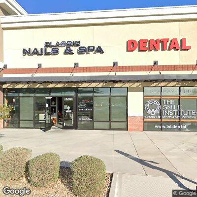 Thumbnail image of the front of a dentist office practice with the name A Tender Dental which is located in Peoria, AZ