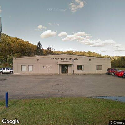 Thumbnail image of the front of a dentist office practice with the name Jeffrey Meade which is located in Fort Gay, WV