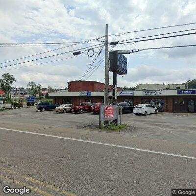 Thumbnail image of the front of a dentist office practice with the name Karam Orthodontics which is located in Hazleton, PA