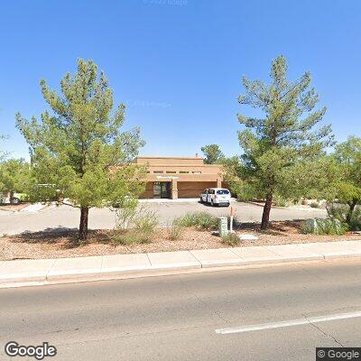 Thumbnail image of the front of a dentist office practice with the name Cochise Children's Dental Center which is located in Sierra Vista, AZ