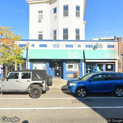 Thumbnail image of the front of a dentist office practice with the name Centre Street Dental Center which is located in Jamaica Plain, MA