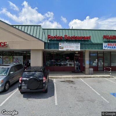 Thumbnail image of the front of a dentist office practice with the name Evenly Orthodontics which is located in Beltsville, MD