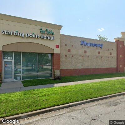 Thumbnail image of the front of a dentist office practice with the name Starting Point Dental which is located in Overland Park, KS