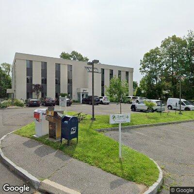 Thumbnail image of the front of a dentist office practice with the name Ridgefield Dental Care which is located in Ridgefield, CT