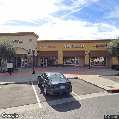 Thumbnail image of the front of a dentist office practice with the name Foothill Family Dental Office which is located in La Verne, CA