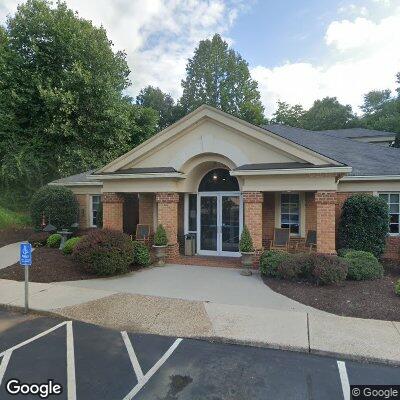 Thumbnail image of the front of a dentist office practice with the name Blanchette & Bates Family Orthodontics which is located in Lynchburg, VA