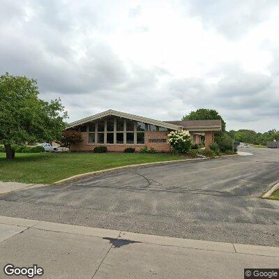 Thumbnail image of the front of a dentist office practice with the name The Hartford Dental Group which is located in Hartford, WI