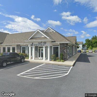 Thumbnail image of the front of a dentist office practice with the name Maple Ridge Dental which is located in Staunton, VA