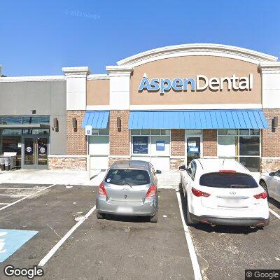 Thumbnail image of the front of a dentist office practice with the name Aspen Dental which is located in Southaven, MS