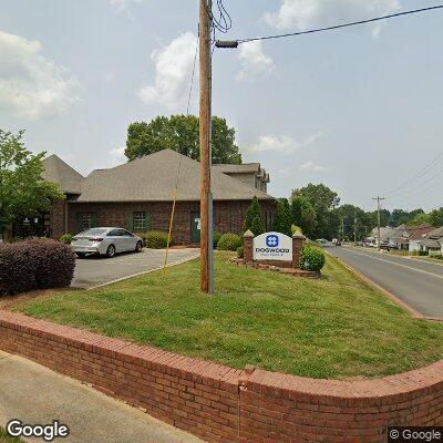 Thumbnail image of the front of a dentist office practice with the name Dogwood Family Dentistry which is located in Albemarle, NC