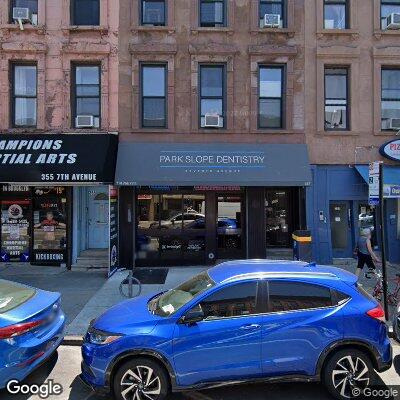 Thumbnail image of the front of a dentist office practice with the name Park Slope Dentistry Seventh Ave which is located in Brooklyn, NY