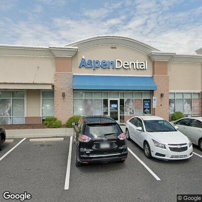 Thumbnail image of the front of a dentist office practice with the name Aspen Dental which is located in Allentown, PA