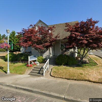 Thumbnail image of the front of a dentist office practice with the name Quality Dentistry which is located in Steilacoom, WA