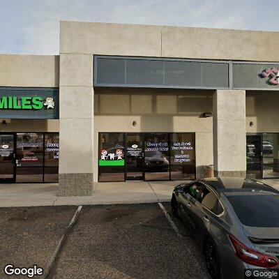 Thumbnail image of the front of a dentist office practice with the name Little Smiles Of Surprise which is located in El Mirage, AZ